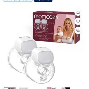 Momcozy White Wearable Breast Pump